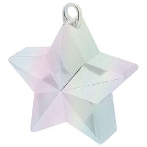 Balloon - Weights Iridescent Star Balloon Weight Each
