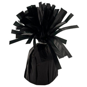 Balloon - Weights Silk Lustre Black Small Foil Balloon Weight Each