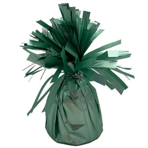 Balloon - Weights Silk Lustre Green Small Foil Balloon Weight Each