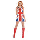 Costume Women 10-12 Womens Costume - Union Jack Dress
