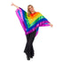 Rainbow Poncho Adult Costume