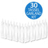White Tissue Paper Tassel Garland 2m Each