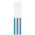 Blue Ombre Taper Candles 16cm 10pk