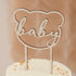Teddy Bear Cake Topper 16cm x 12cm Each
