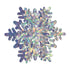 3-D Prismatic Snowflake Centrepiece 25cm Each