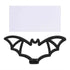 Deadly Soiree Metal Black Bat Place Card Holder 3.2cm x 7.6 cm 4pk