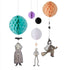 Boo Crew Halloween Hanging Decorations 5pk