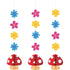 Party Gnomes Hanging String Cutouts & Honeycombs 106cm 3pk