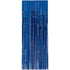 Bright Royal Blue Metallic Door Curtain 91.4cm x 2.43m Each