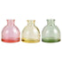 Hop Hop Hooray Glass Bud Vases 6cm x 6.6cm 3pk