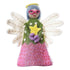 Merry & Bright Felt Angel Tree Topper 30cm Each
