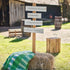 Rustic Romance Wedding Signpost Each