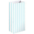 Stripe Paper Treat Bags 13cm x 25cm x 7.5cm 8pk
