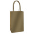 Gold Paper Kraft Bag 13cm x 21cm x 8cm 8pk