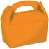 Pumpkin Orange Gable Boxes 15cm x 17.5cm x 10cm 4pk