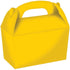 Sunshine Yellow Gable Boxes 15cm x 17.5cm x 10cm 4pk