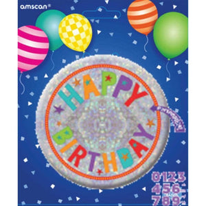 Games & Favors - Favors, Activity Kit & Stickers Add Any Age Large Badge 6cm Each