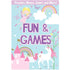 Girls Activity Pads Favors 4pk