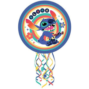 Games & Favors - Pinatas & Party Game Lilo & Stitch Expandable Pull String Pinata