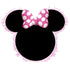 Minnie Mouse 2D Shape Pull String Pinata 40cm x 34cm x 9cm Each