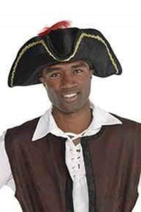 Hats & Headwear - Hats & Helmets Buccaneer Feather Hat Each