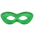 Green Super Hero Eye Mask 7cm x 20cm Each