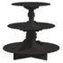 Black Cupcake 3 Tier Treat Stand 29cm Each