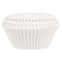 White Cupcake Cases 5cm 75pk