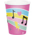 Birthday Beats Paper Cups 266ml 8pk