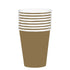 Gold HC Paper Cups 354ml 20pk