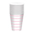 Stripes Paper Cups 266ml 8pk