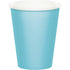 Pastel Blue Paper Cups 266ml 24pk