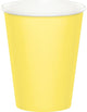 Tableware - Cups Sunshine Yellow Paper Cups 266ml 24pk