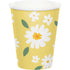 Sweet Daisy Paper Cups 266ml 8pk