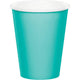 Tableware - Cups Teal Paper Cups 266ml 24pk