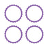 New Purple Scalloped Labels 5cm 5pk