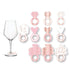 Team Bride Prosecco Glass Markers 10pk