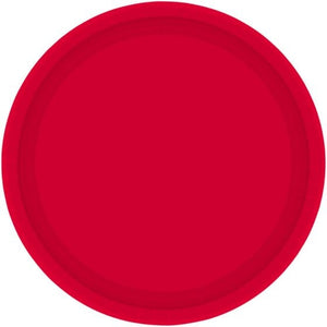 Tableware - Plates Apple Red Round NPC Lunch Paper Plates FSC 23cm 20pk