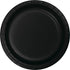 Black Velvet Lunch Paper Plates 18cm 24pk