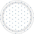 Dots Round NPC Dessert Paper Plates 17cm 8pk