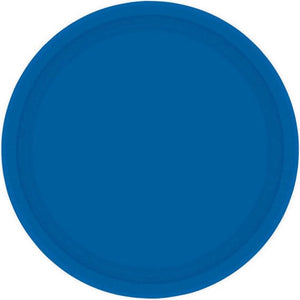 Tableware - Plates Bright Royal Blue Round Dinner Paper Plates NPC 23cm 20pk