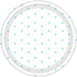Dots Round NPC Dessert Paper Plates 17cm 8pk