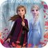 Frozen 2 NPC Square Paper Plates 23cm 8pk