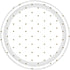 Dots Round NPC Dessert Paper Plates 17cm 8pk