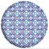 Mediterranean Melamine Plate 26cm 4pk