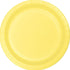 Mimosa Yellow Dinner Paper Plates 23cm 24pk