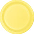 Mimosa Yellow Lunch Paper Plates 18cm 24pk