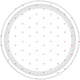 Tableware - Plates New Pink Dots Round NPC Dessert Paper Plates FSC 17cm 8pk