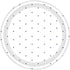 New Purple Dots NPC Round Paper Plates 17cm 8pk
