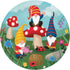 Party Gnomes NPC Dinner Paper Plates 22cm 8pk